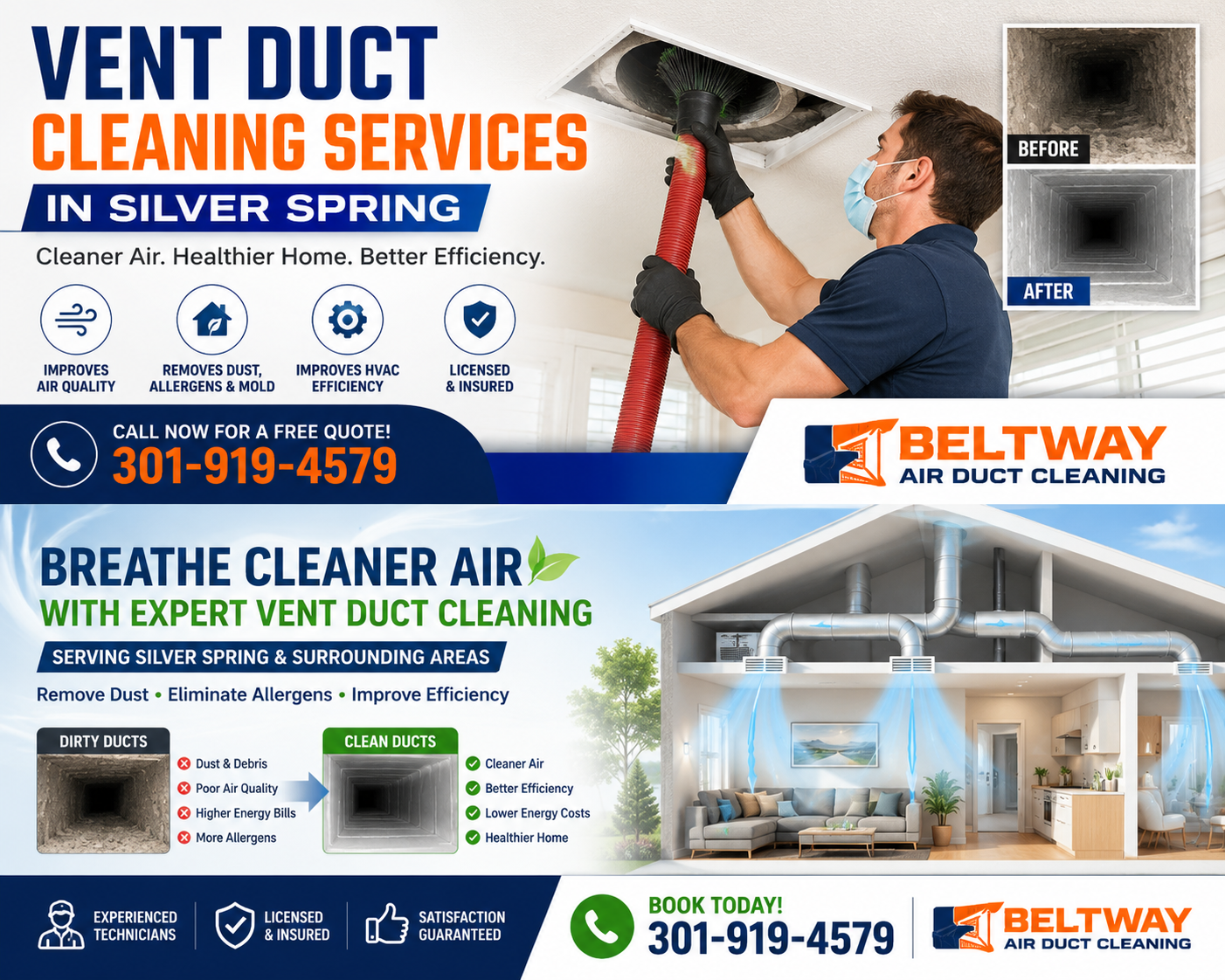 Vent Duct Cleaning Service